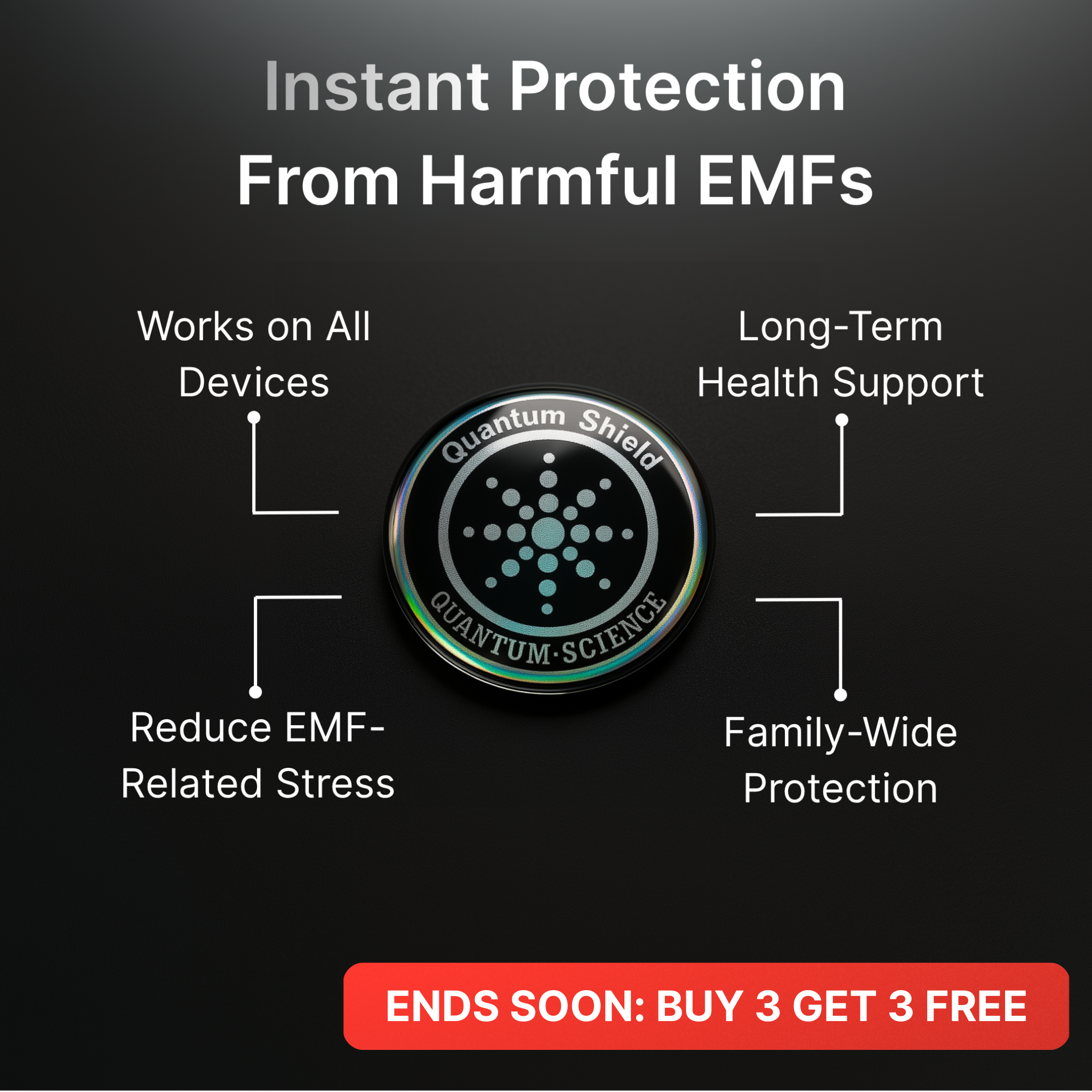 EMF Shield Sticker